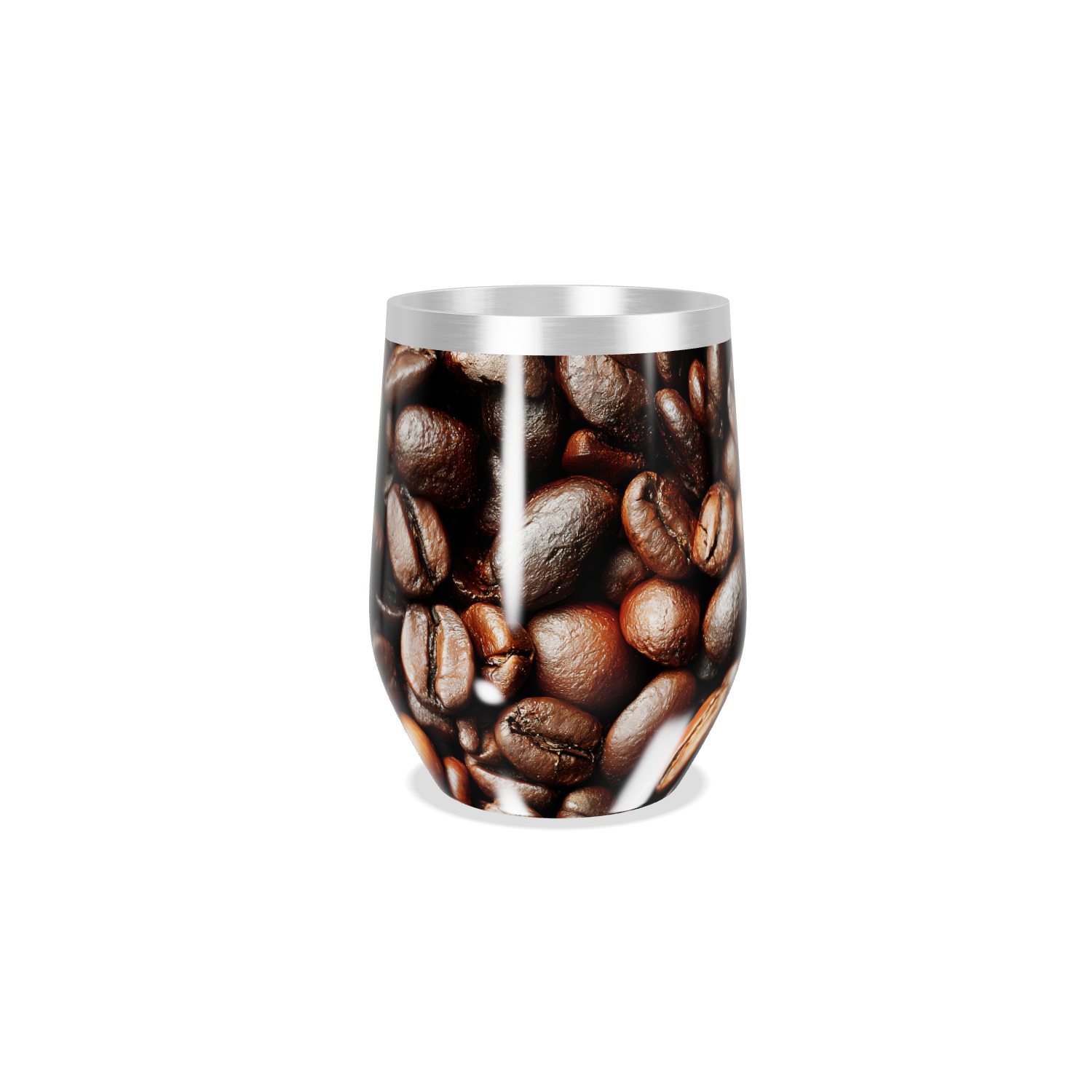 Copo Térmico Slim - Grãos de Café Aço Inox