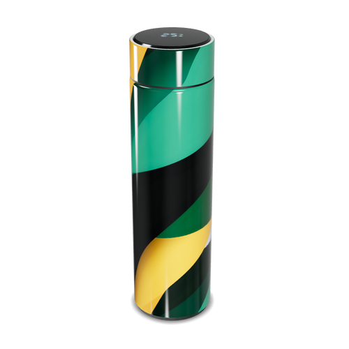 Garrafa Térmica Touch - Listras Coloridas