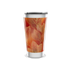 Copo Térmico - Folhas Laranja Inox