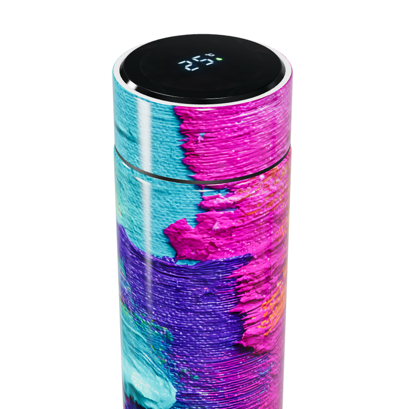 Garrafa Térmica Touch - Colorida Digital 500ml