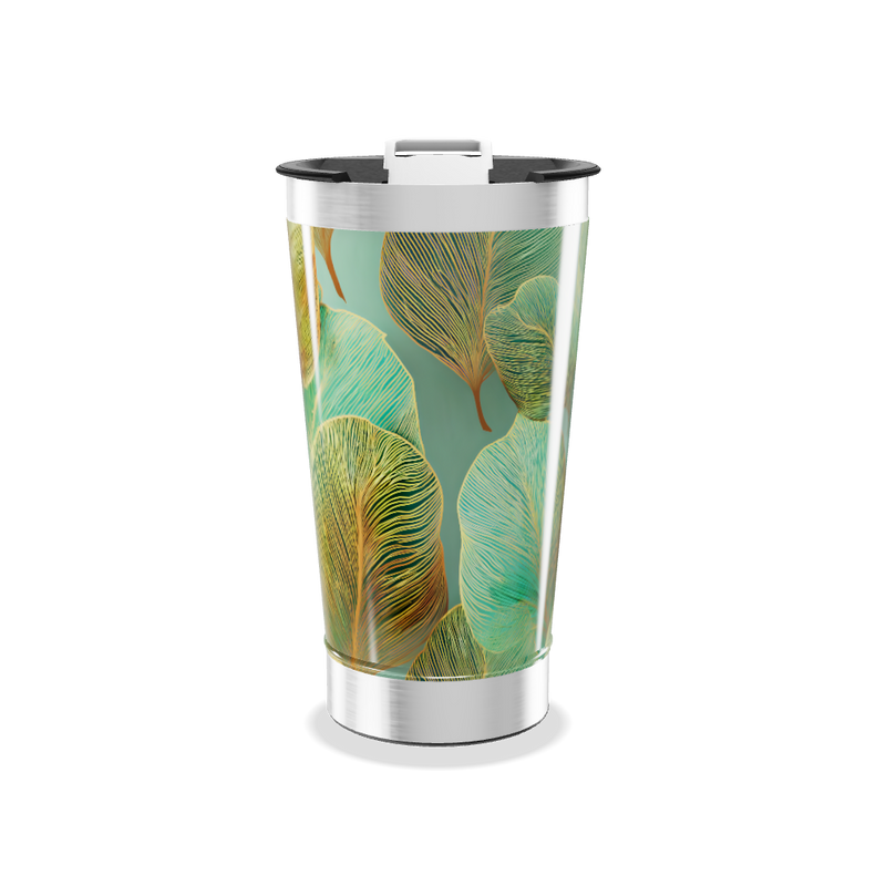 Copo Térmico - Folhas Tropicais