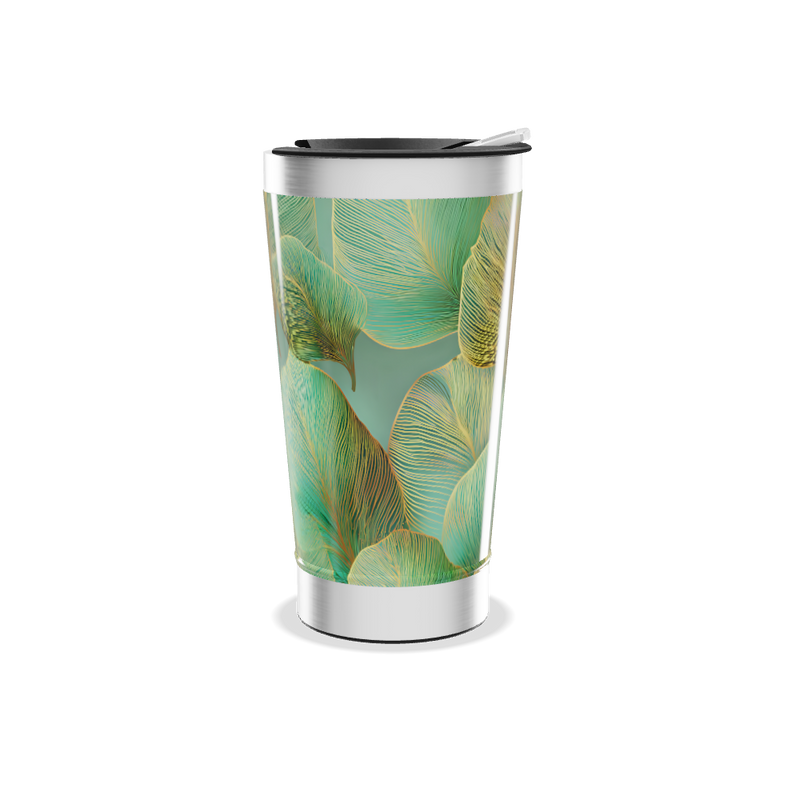 Copo Térmico - Folhas Tropicais