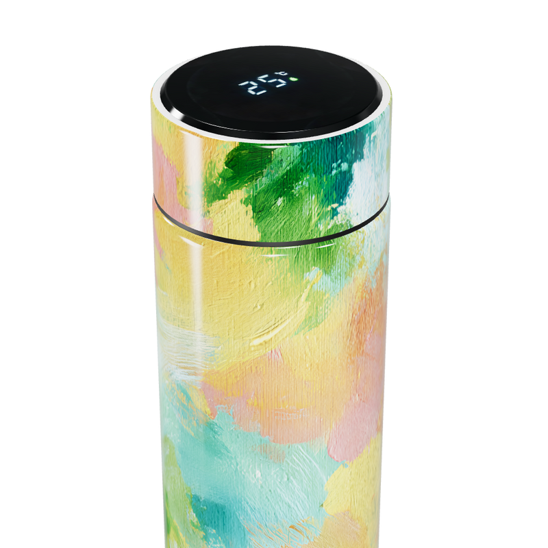 Garrafa Térmica Touch - Estampa Colorida