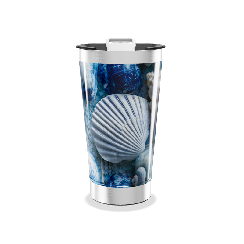 Copo Térmico - Estampa Concha Azul