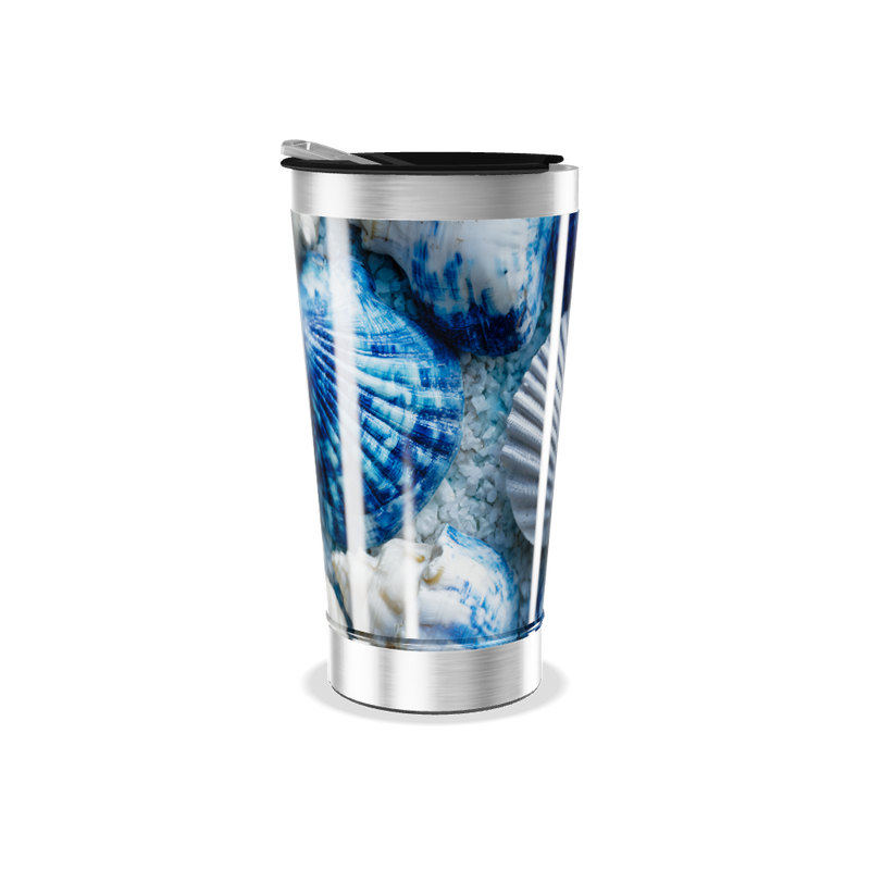 Copo Térmico - Estampa Concha Azul