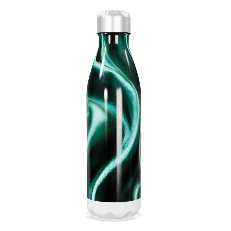 Garrafa Inox - Verde Marmorizada 500ml