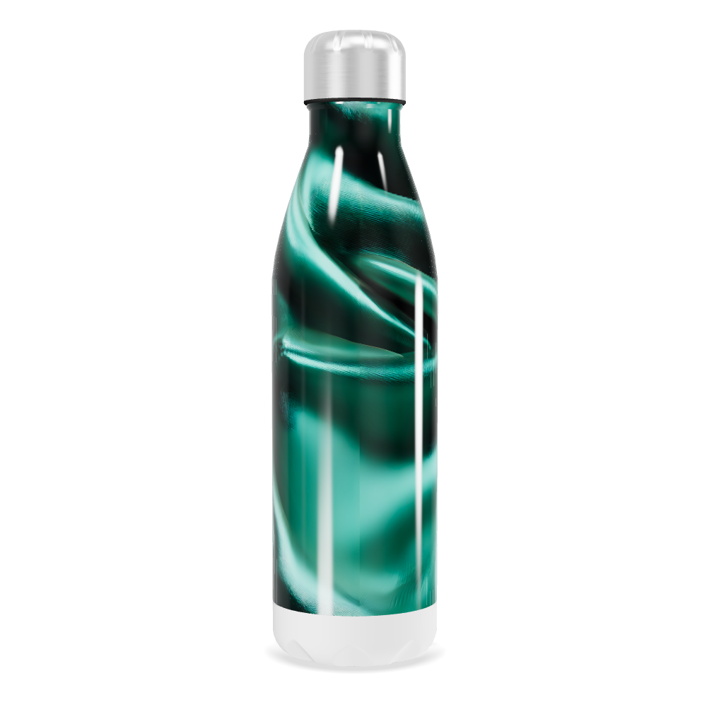 Garrafa Inox - Verde Marmorizada 500ml