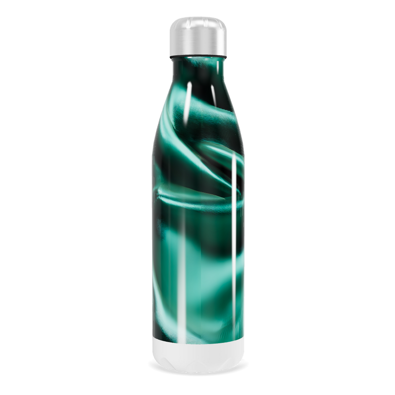 Garrafa Inox - Verde Marmorizada 500ml