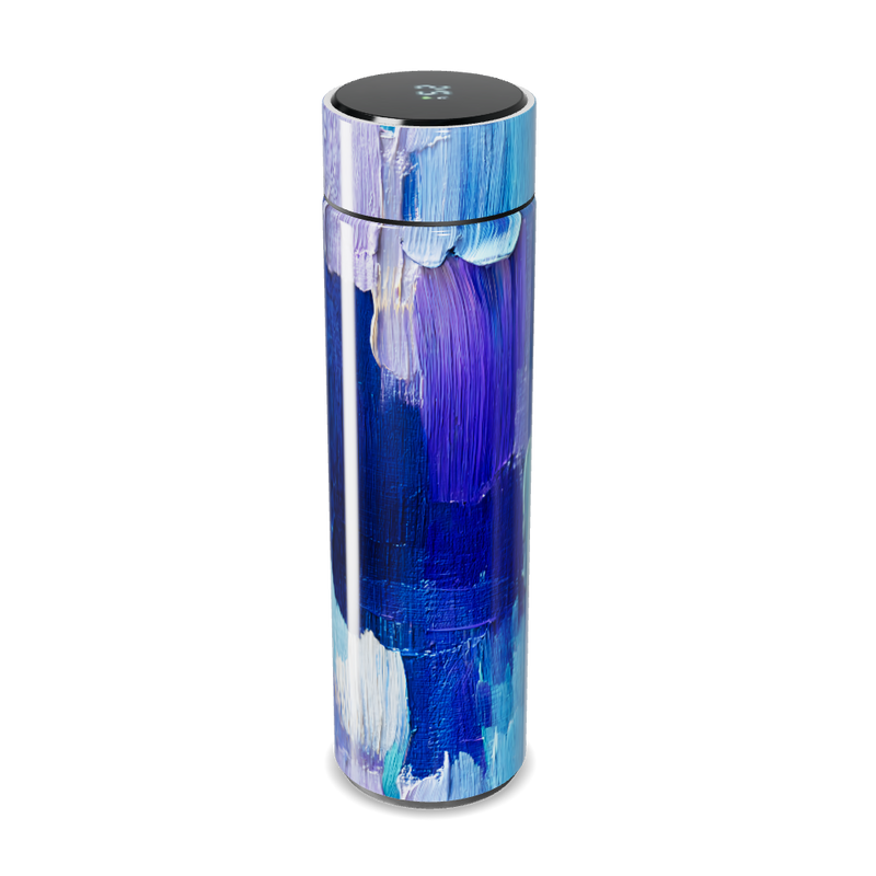 Garrafa Térmica Touch - Azul Artístico