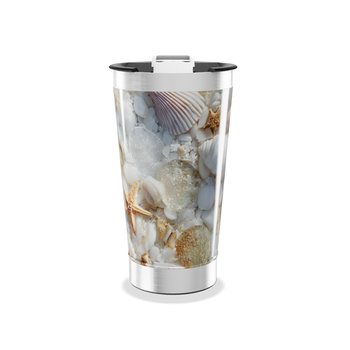 Copo Térmico - Conchas Marinhas
