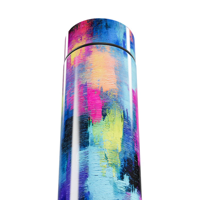 Garrafa Térmica Touch - Estampa Colorida Digital