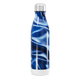 Garrafa Inox Azul - Efeito Mármore