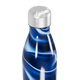 Garrafa Inox Azul - Efeito Mármore