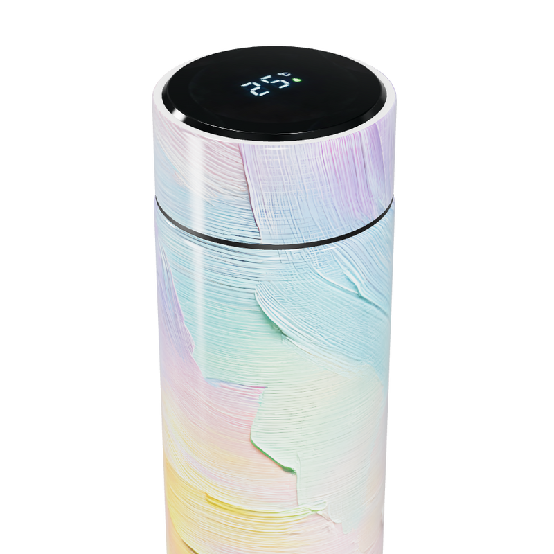 Garrafa Térmica Touch - Estampa Pastel