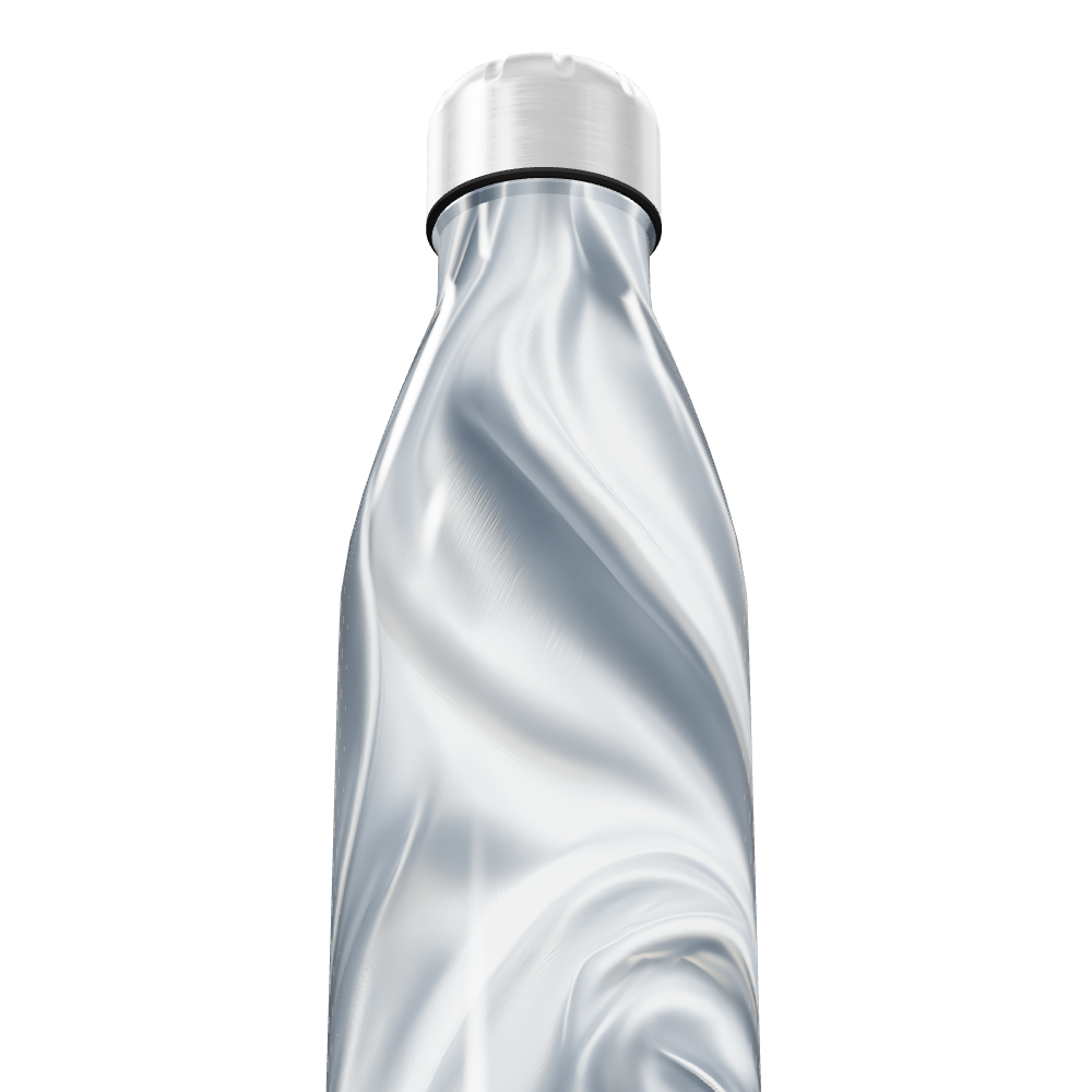 Garrafa Inox - Efeito Marmorizado