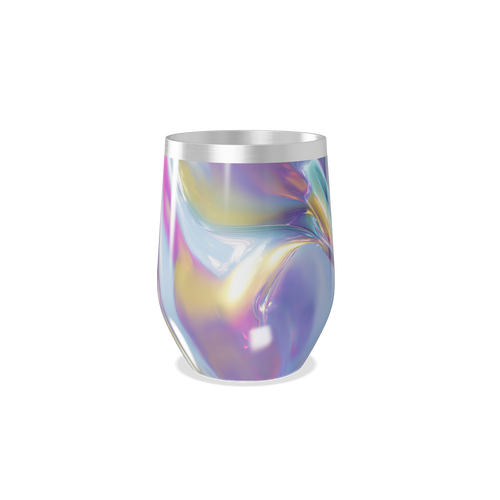 Copo Térmico Slim - Iridescente Aço Inox