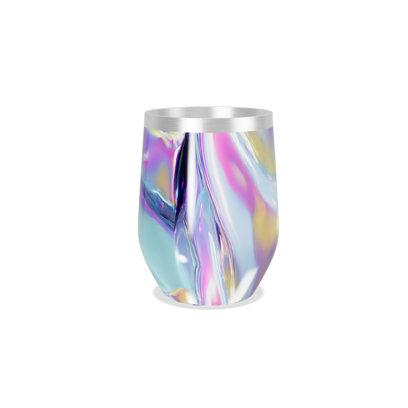 Copo Térmico Slim - Iridescente Aço Inox