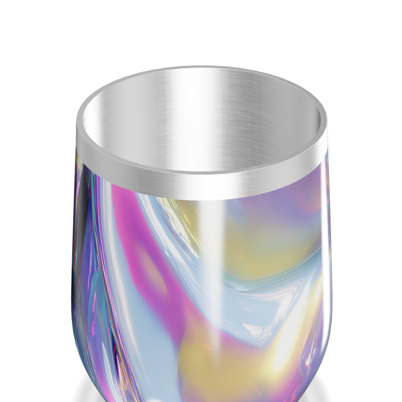 Copo Térmico Slim - Iridescente Aço Inox