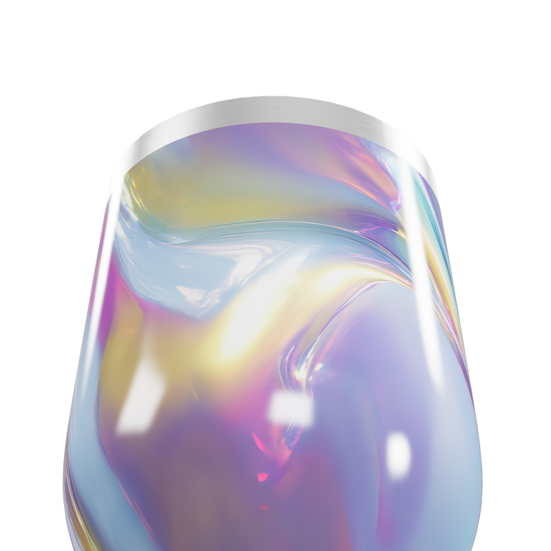 Copo Térmico Slim - Iridescente Aço Inox