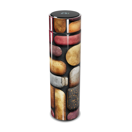 Garrafa Térmica Touch - Estampa Colorida