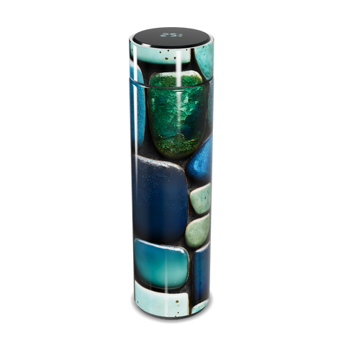 Garrafa Térmica Touch - Estampa Pedras Coloridas