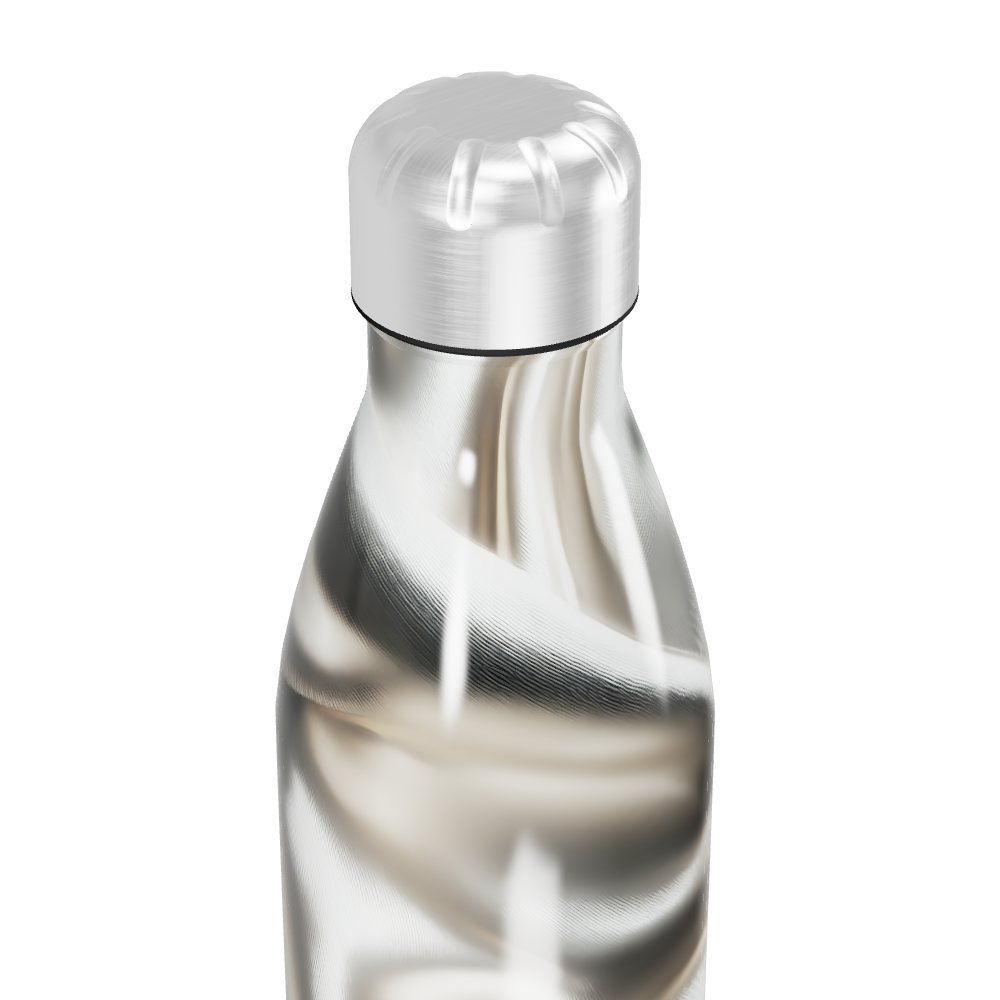 Garrafa Inox - Estampa Marmorizada