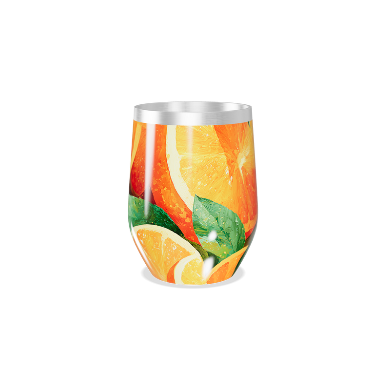 Copo Térmico Slim - Frutas Cítricas Colorido