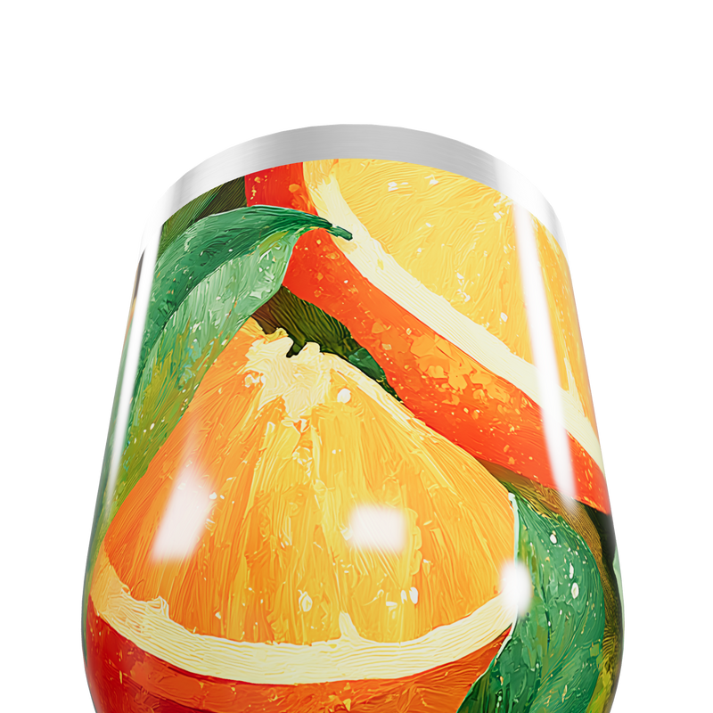 Copo Térmico Slim - Frutas Cítricas Colorido