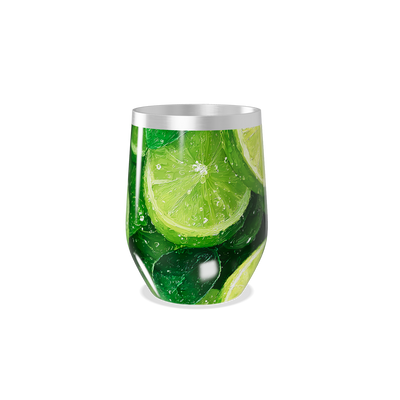 Copo Térmico Slim - Estampa Limão Verde