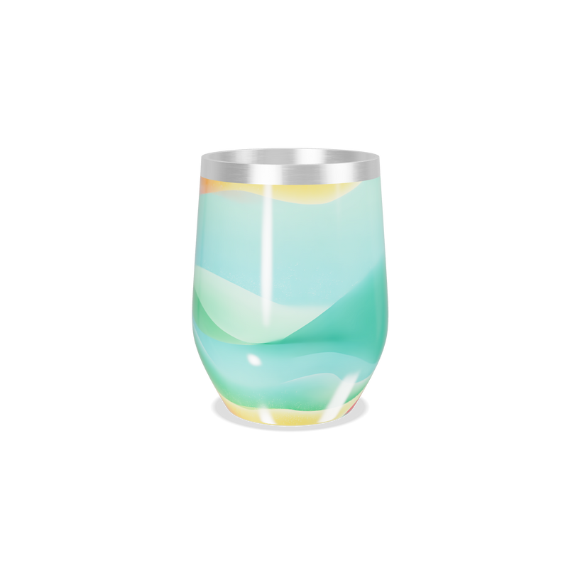 Copo Térmico Slim - Multicolorido Inox