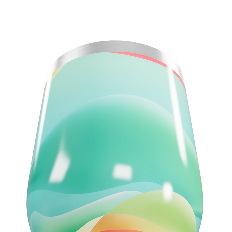 Copo Térmico Slim - Multicolorido Inox