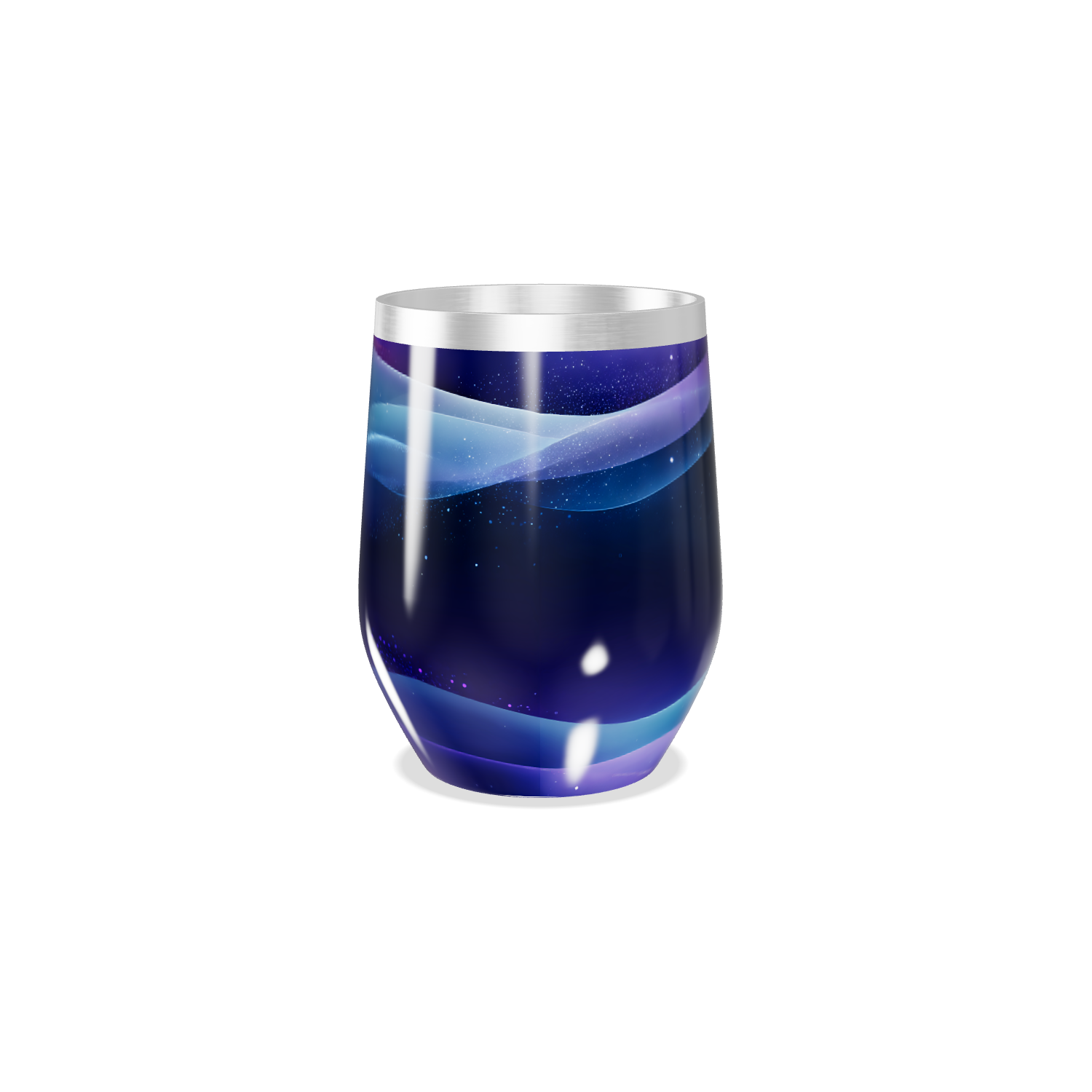 Copo Térmico Slim - Estampa Galáxia