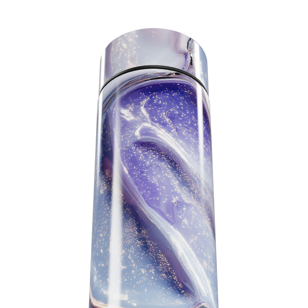 Garrafa Térmica Touch - Roxa com Display LED