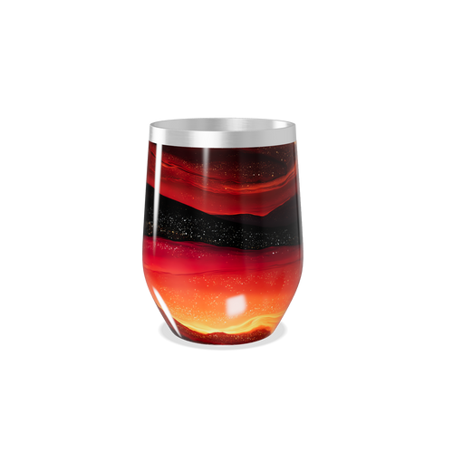 Copo Térmico Slim - Estampa Vulcânica