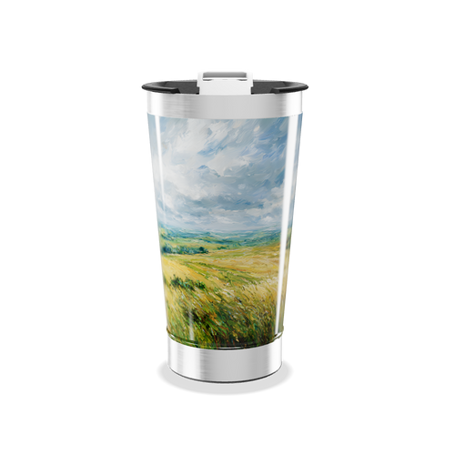 Copo Térmico - Com paisagem campestre