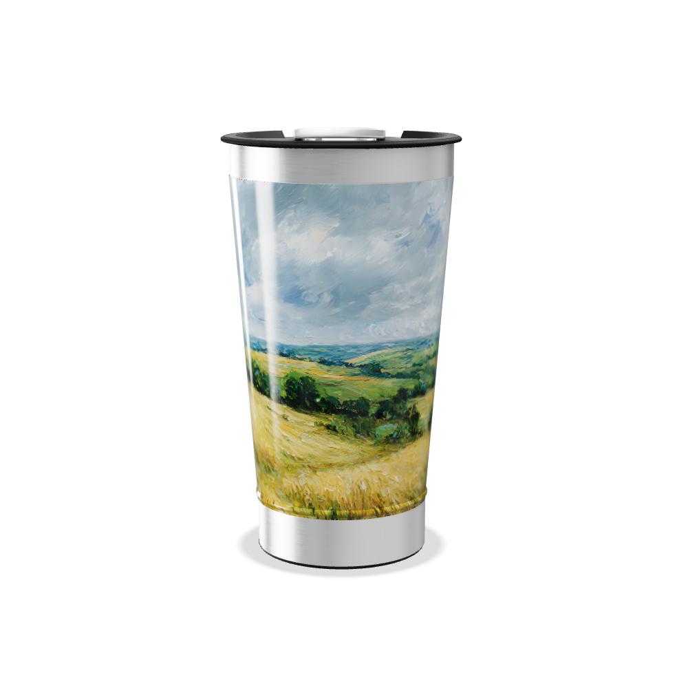 Copo Térmico - Com paisagem campestre