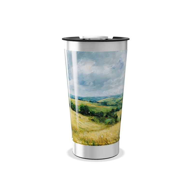 Copo Térmico - Com paisagem campestre