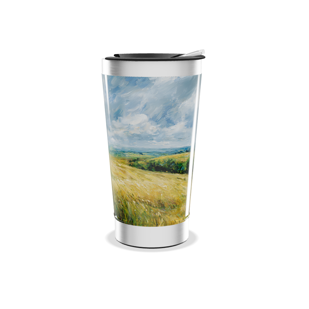 Copo Térmico - Com paisagem campestre