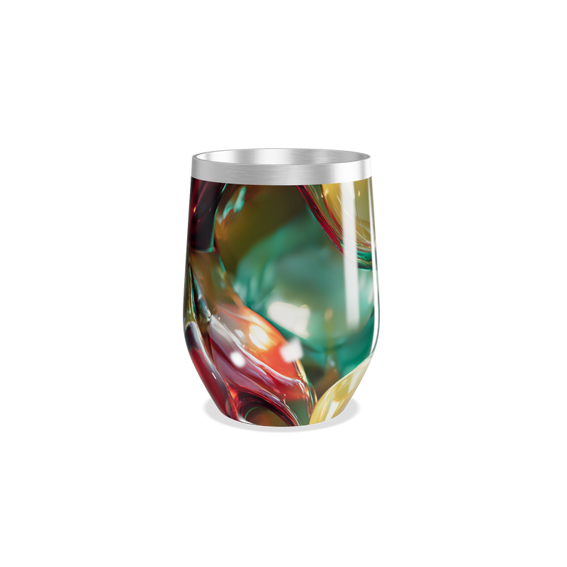 Copo Térmico Slim - Multicolorido Vidro