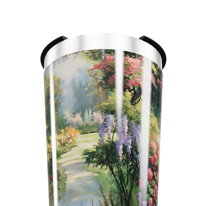 Copo Térmico - Estampa Jardim Florido