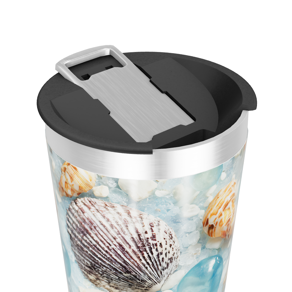 Copo Térmico - Estampa Marinha Colorida