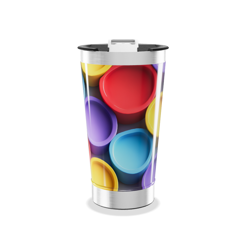Copo Térmico - Colorido Aço Inox