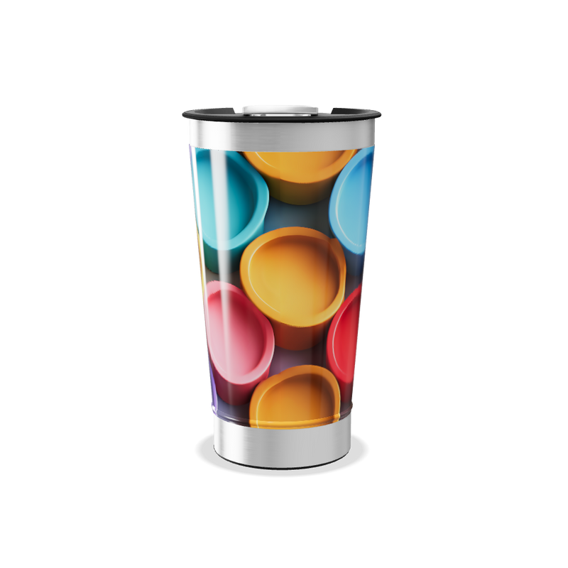 Copo Térmico - Colorido Aço Inox