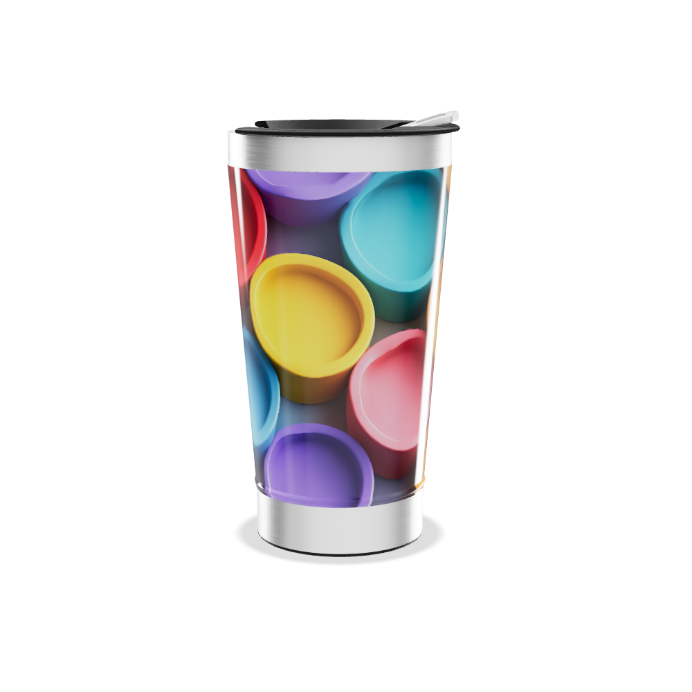 Copo Térmico - Colorido Aço Inox