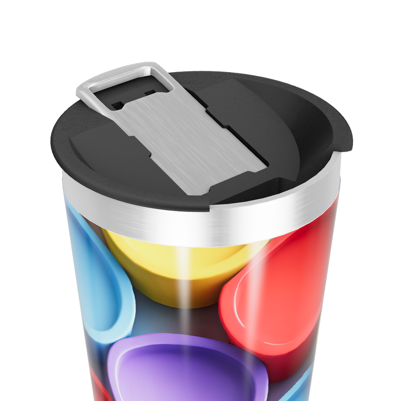 Copo Térmico - Colorido Aço Inox