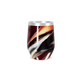Copo Térmico Slim - Preto com Design Abstrato