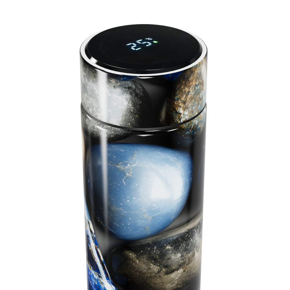 Garrafa Térmica Touch - Pedras Coloridas