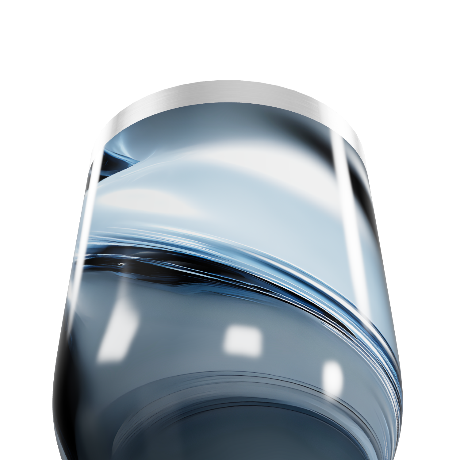 Copo Térmico Slim - Azul Metálico Inox