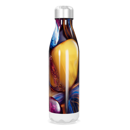 Garrafa Inox - Estampa Multicolorida
