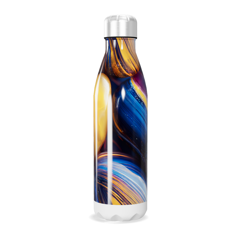 Garrafa Inox - Estampa Multicolorida